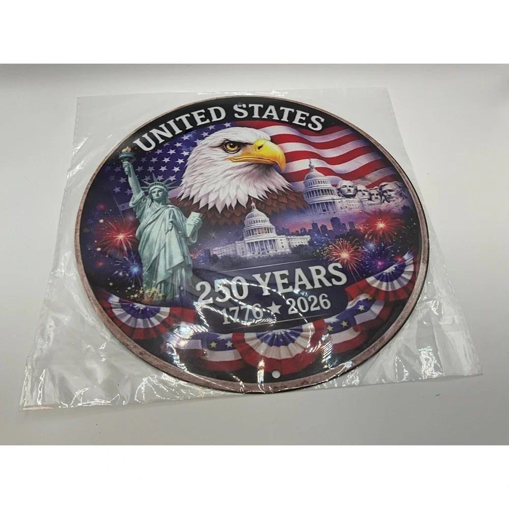 Collectible USA 250th Anniversary disc,‎ brand new, very detailed / colorful